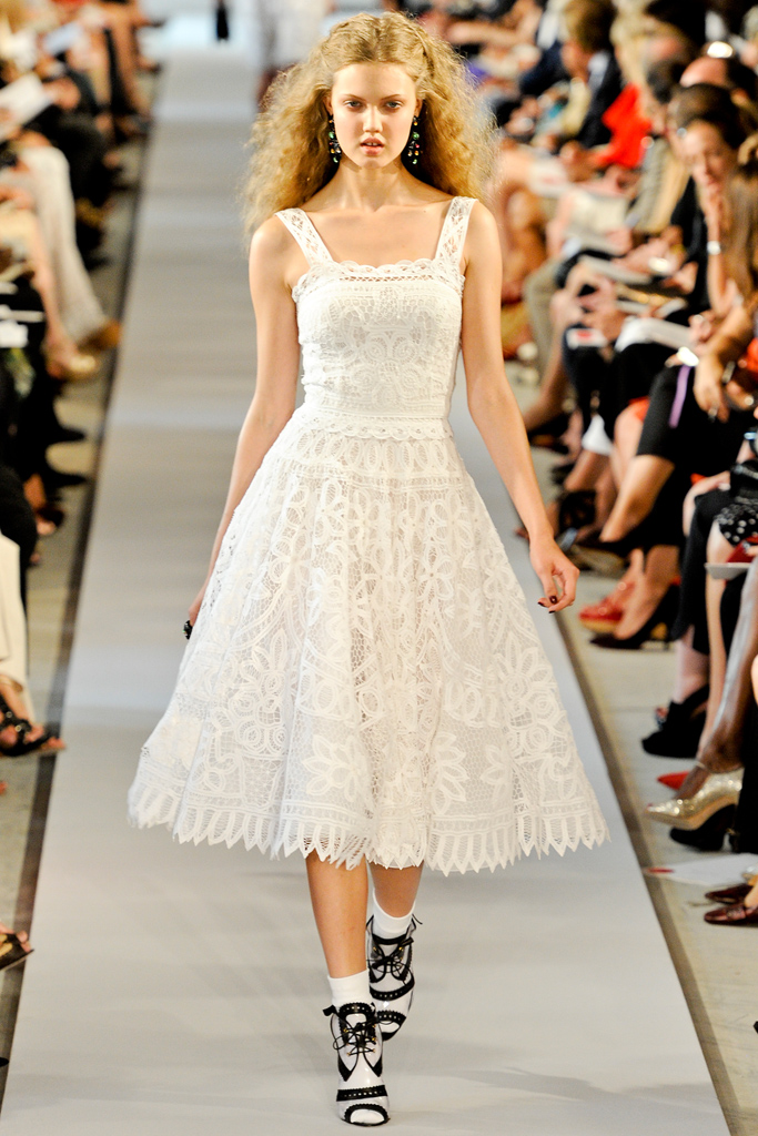 Oscar de la Renta 2012春夏秀場